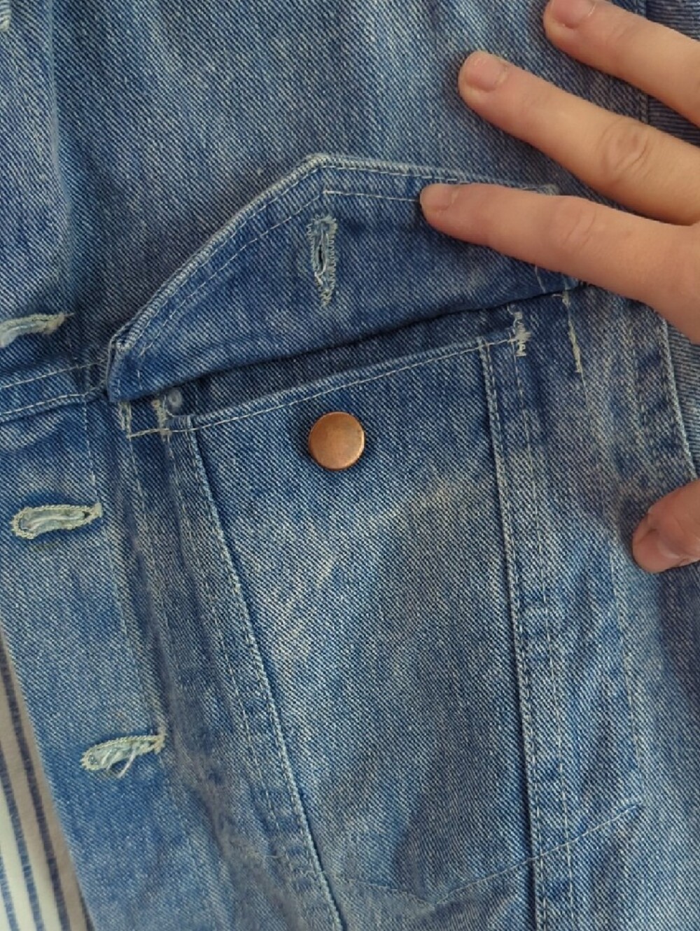 Light Blue Denim Jacket - Picture 8 of 8